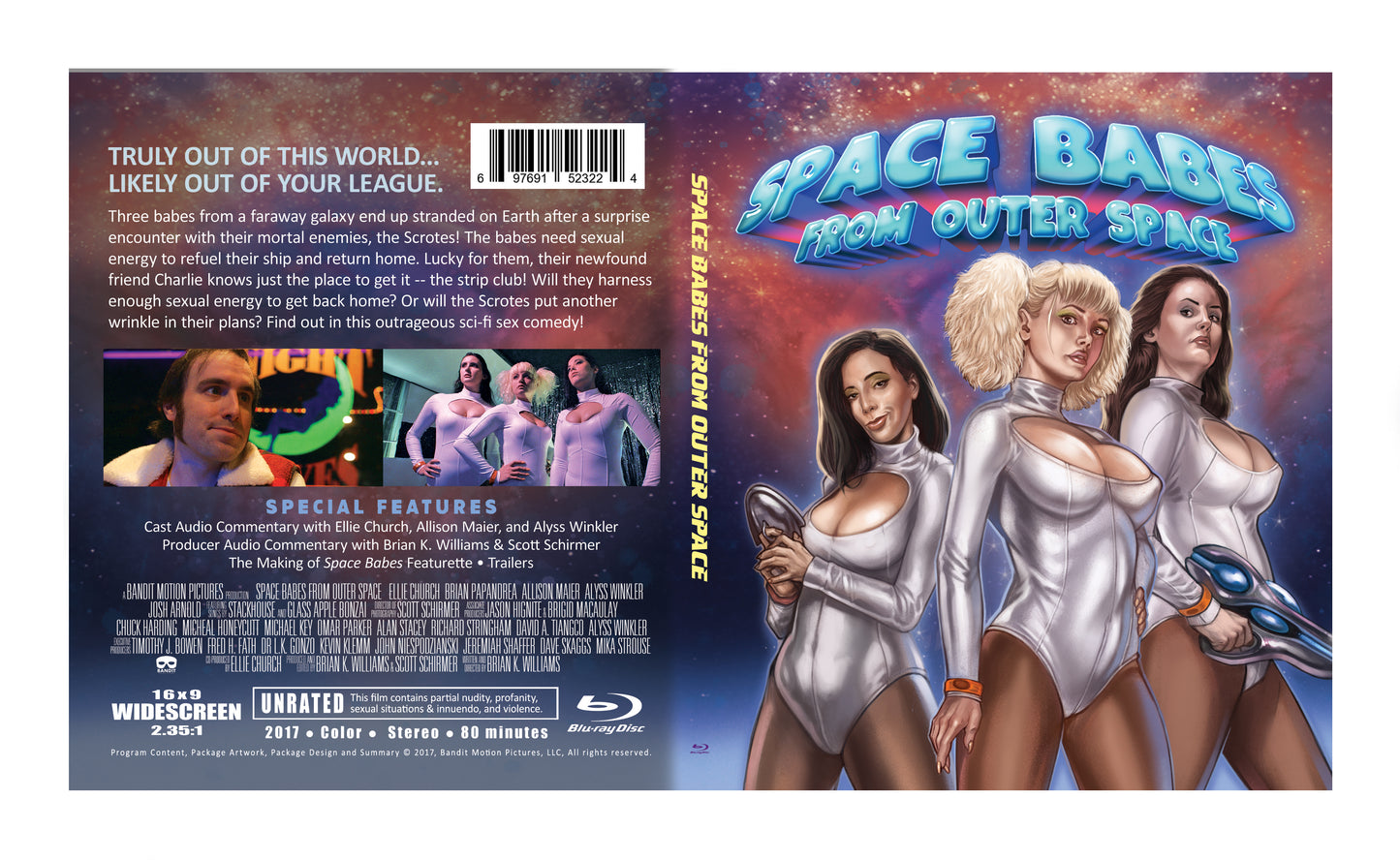 'Space Babes from Outer Space' Blu-ray